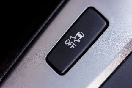 A traction control button